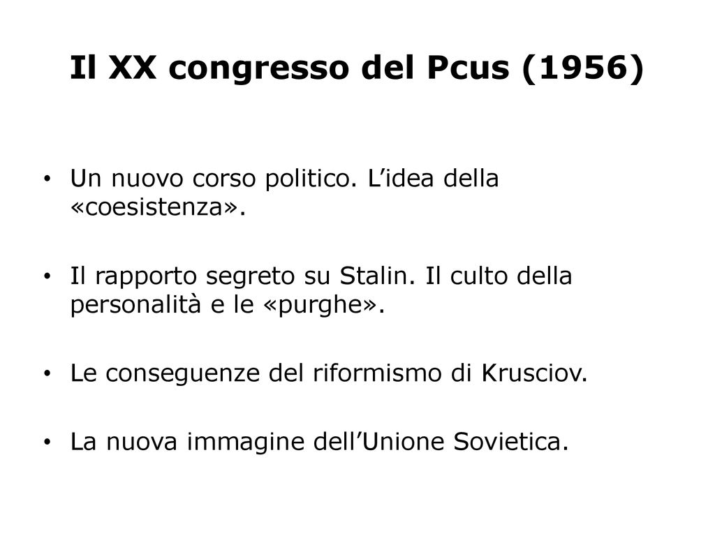 La Destalinizzazione Ppt Scaricare